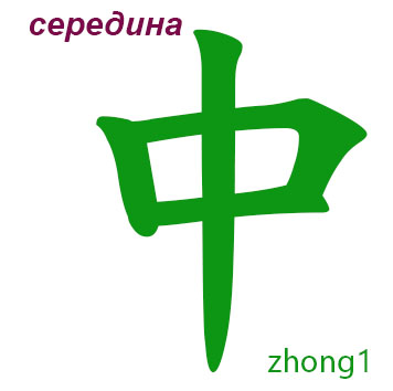 середина по китайски